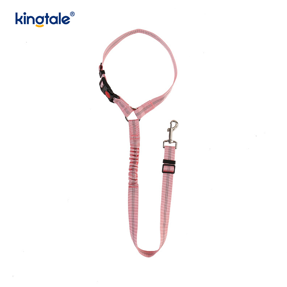 Durable Polyester Reflective Pet Car Seat Belt Leash Anti-Rush Anti-Rush