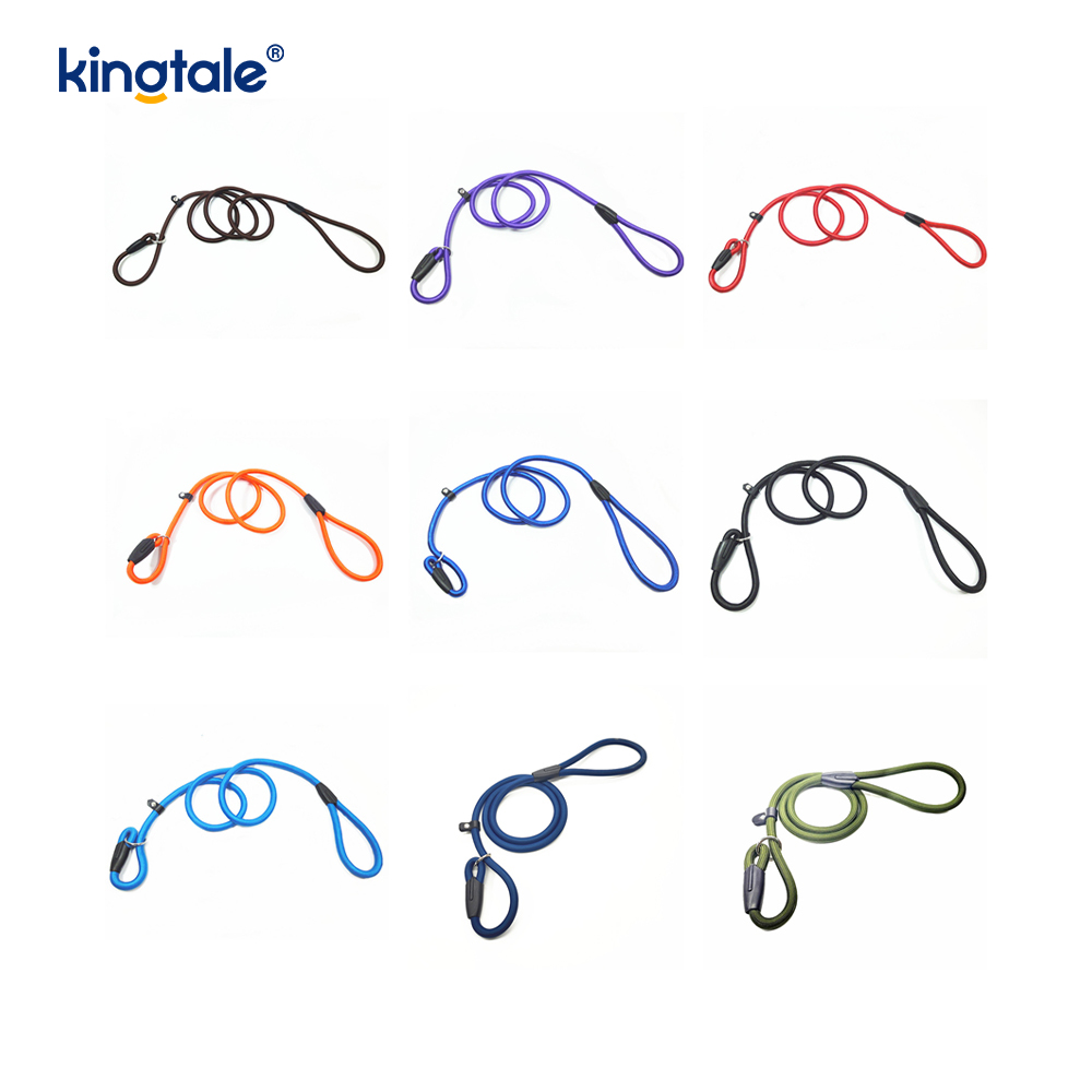 Slip Lead Dog Leash Strong Nylon Rope Leash Dog Training Lead For Pets