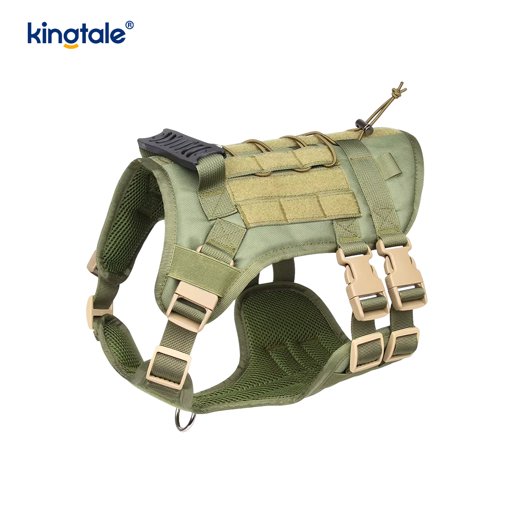 Customized Heavy Duty Large Vest Mesh Breathable Adjustable Dog Harness