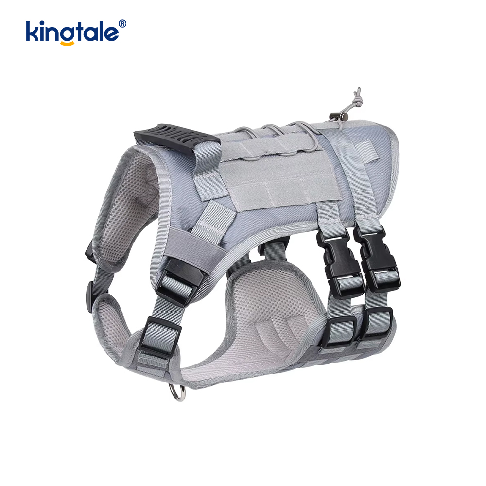 Customized Heavy Duty Large Vest Mesh Breathable Adjustable Dog Harness