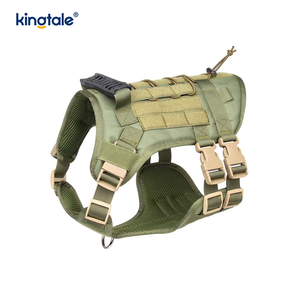 Customized Heavy Duty Large Vest Mesh Breathable Adjustable Dog Harness