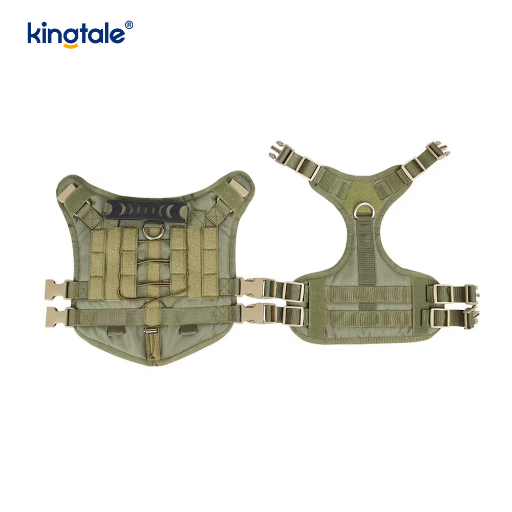 Customized Heavy Duty Large Vest Mesh Breathable Adjustable Dog Harness