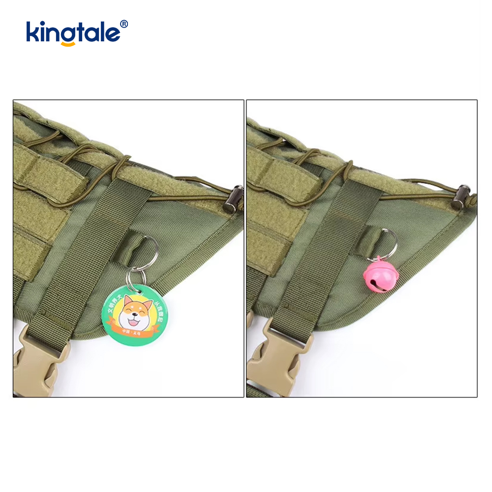 Customized Heavy Duty Large Vest Mesh Breathable Adjustable Dog Harness