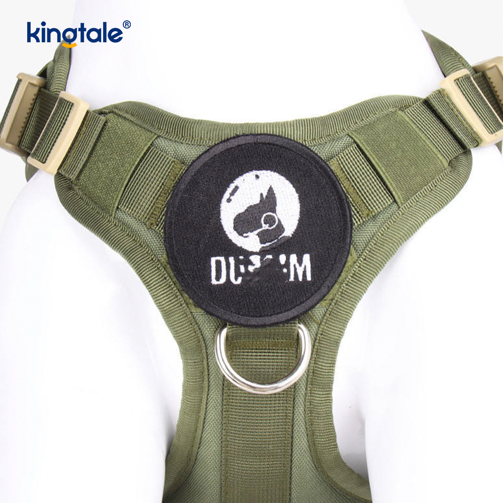 Customized Heavy Duty Large Vest Mesh Breathable Adjustable Dog Harness