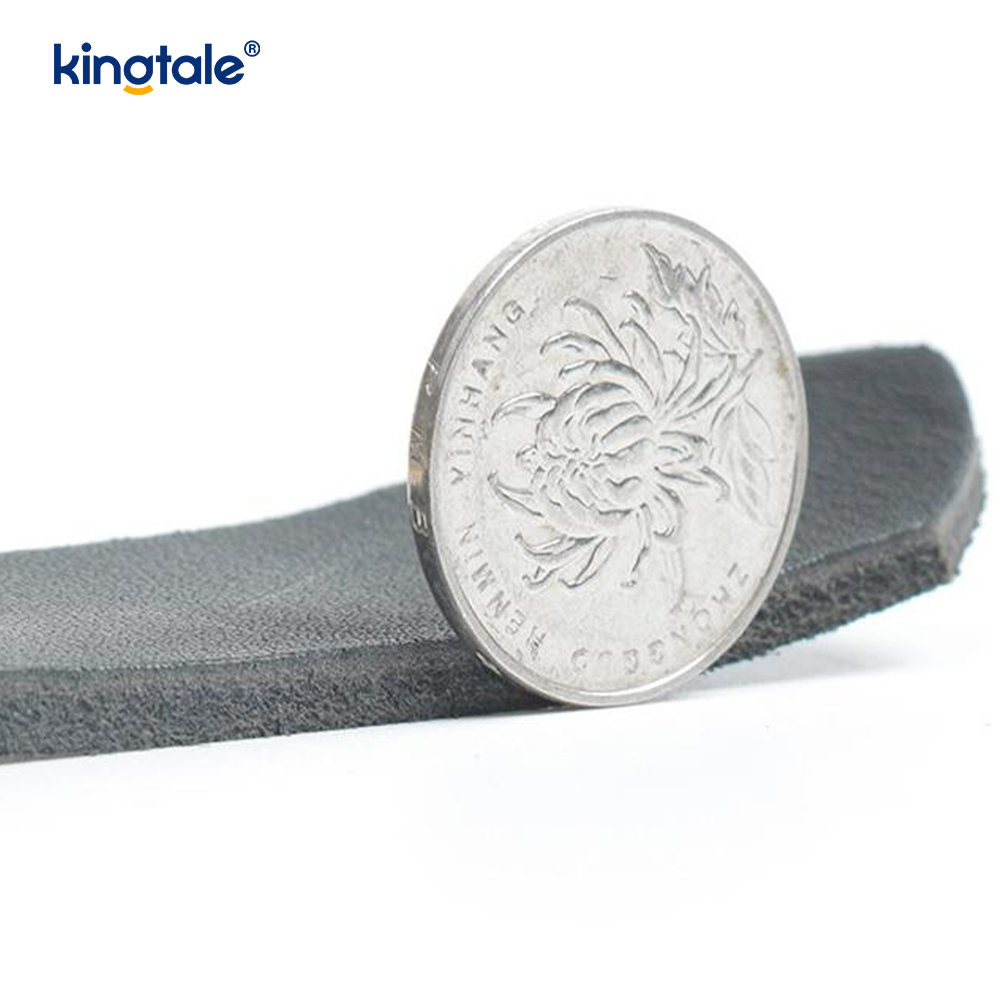 Leather Black Cowhide Widening and Thickening Dog Leather Harness  