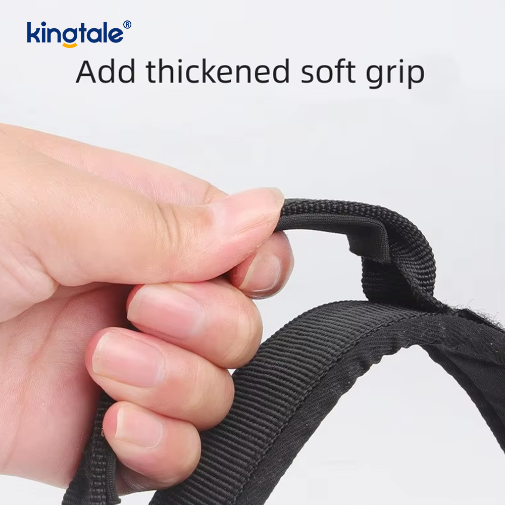 Heavy Duty Tactical Dog Collar Leash Harness Set For Large Dogs