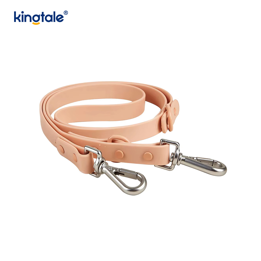 Custom Fashionable Lightweight Waterproof Pvc Dog Harness Leash Collar