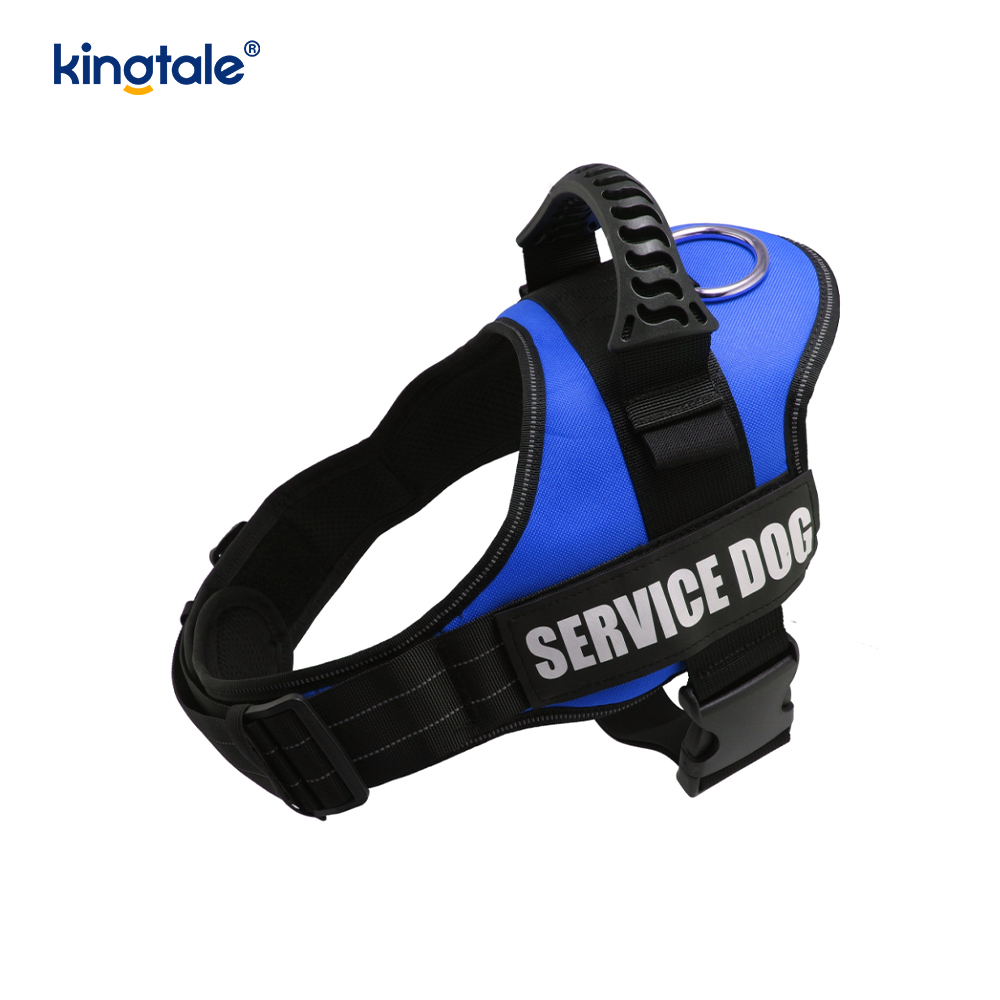 No Pull Reflective Designer Dog Harness Solid Nylon Rope Dog Leash 