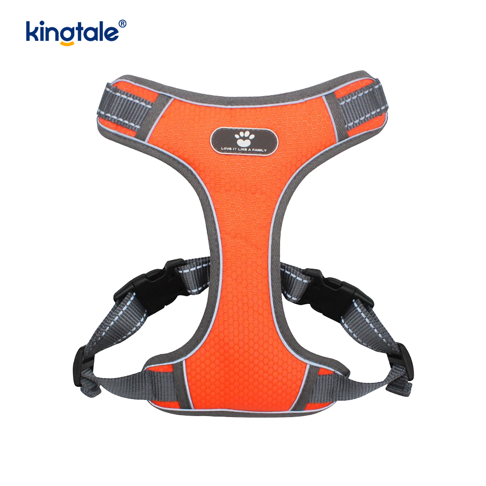 Adjustable Soft Padded No-Pull Pet Harness Reflective Dog Oxford Vest  