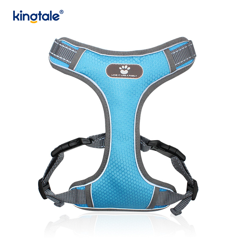 Adjustable Soft Padded No-Pull Pet Harness Reflective Dog Oxford Vest  