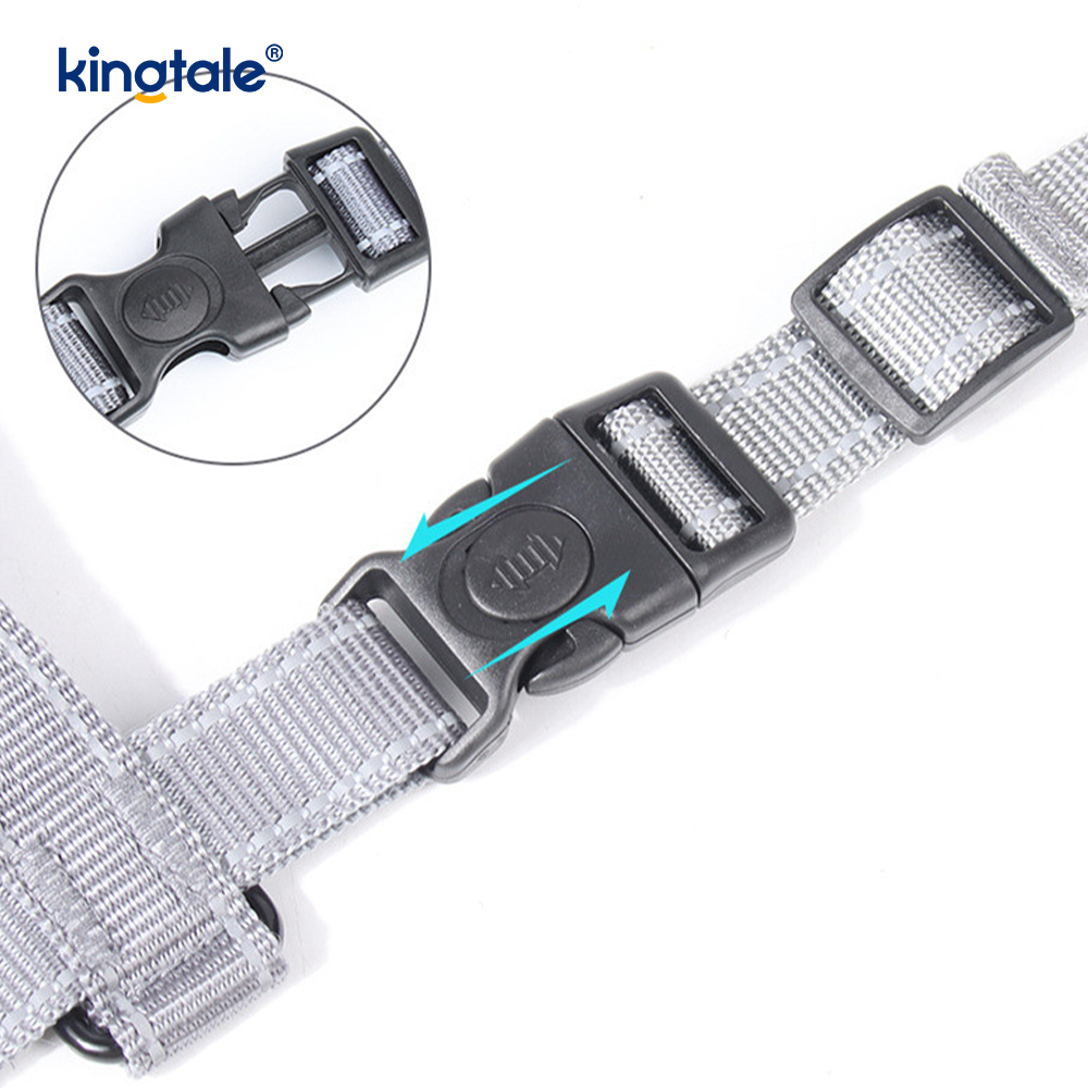 Adjustable Soft Padded No-Pull Pet Harness Reflective Dog Oxford Vest  