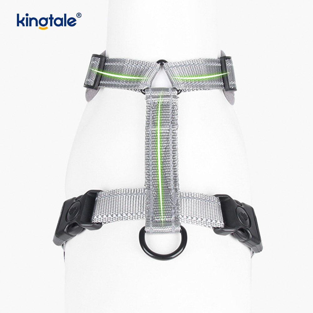 Adjustable Soft Padded No-Pull Pet Harness Reflective Dog Oxford Vest  