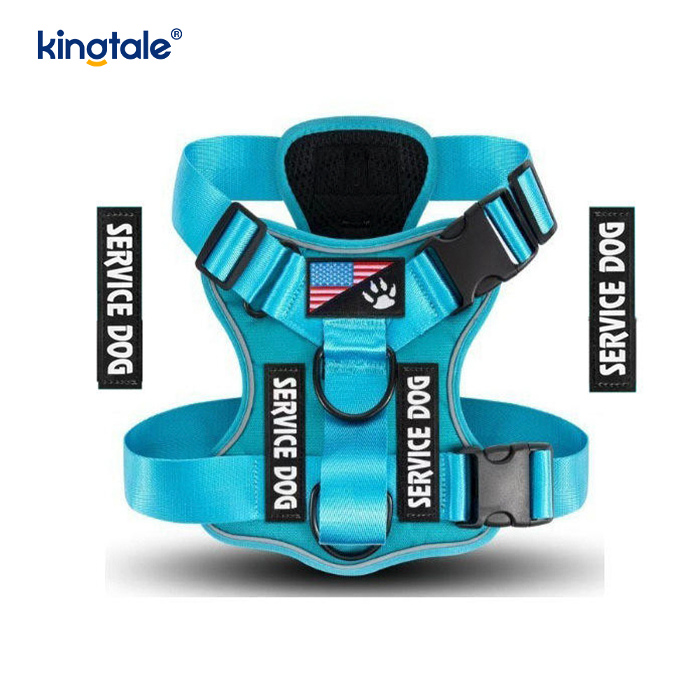 No-Pull Reflective Tactical Eavy Duty Tactical Dog Harness For Large Dogs