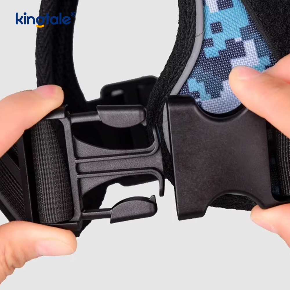 Heavy Duty Tactical No Pull Adjustable Reflective Pet Vest Dog Harness 