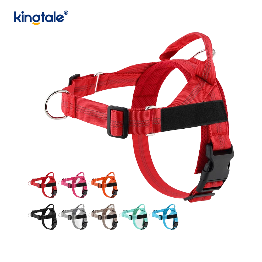 Custom Reflective Mesh Durable Adjustable No Pull Dog Harness