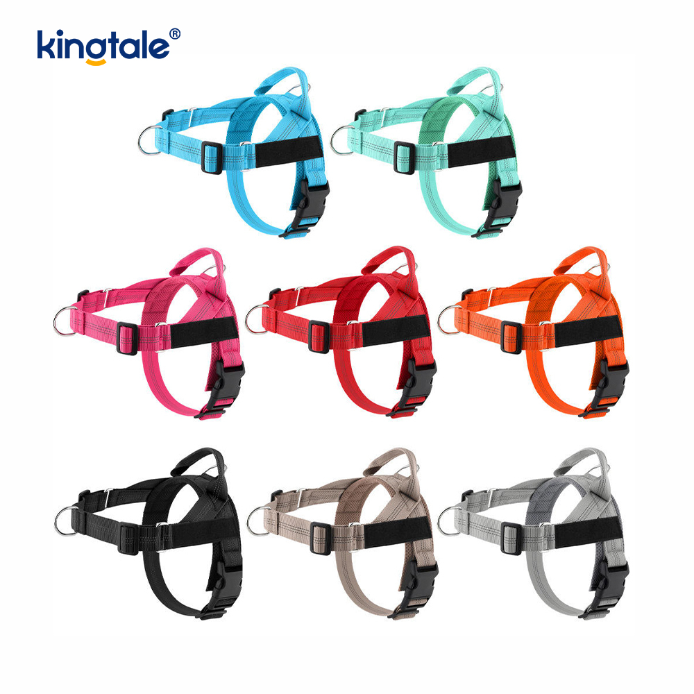 Custom Reflective Mesh Durable Adjustable No Pull Dog Harness