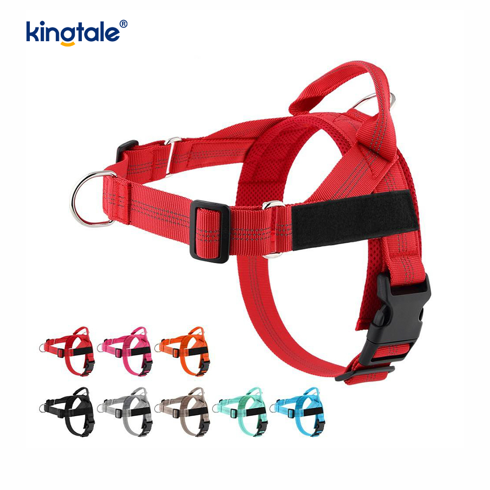 Custom Reflective Mesh Durable Adjustable No Pull Dog Harness