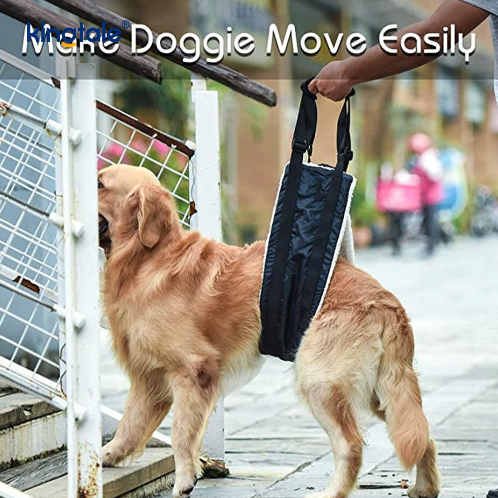 Customized Portable Dog Sling Solid Sustainable Dog Lift Harness For Pets
