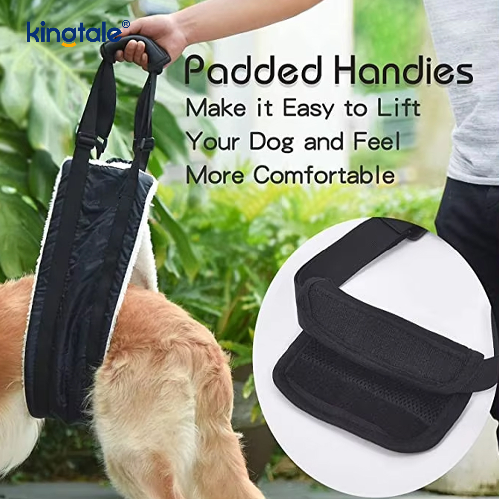 Customized Portable Dog Sling Solid Sustainable Dog Lift Harness For Pets