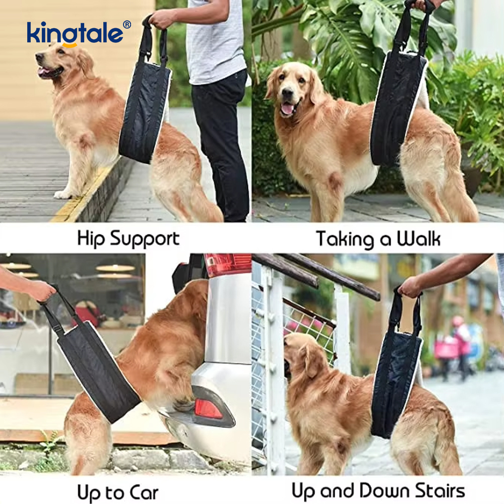 Customized Portable Dog Sling Solid Sustainable Dog Lift Harness For Pets