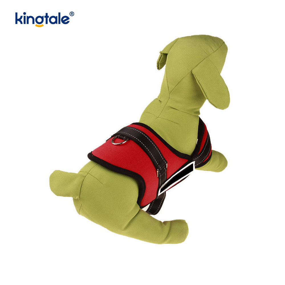 No Pull Buckle Service Dog Harness for Medium & Large Dogs