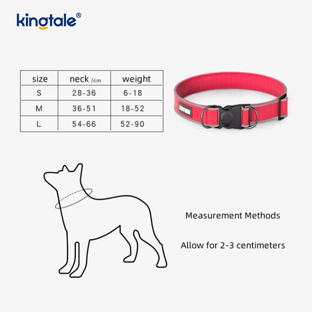 Adjustable Polyester Pet Dog Cat Puppy Safe Flashing Collars