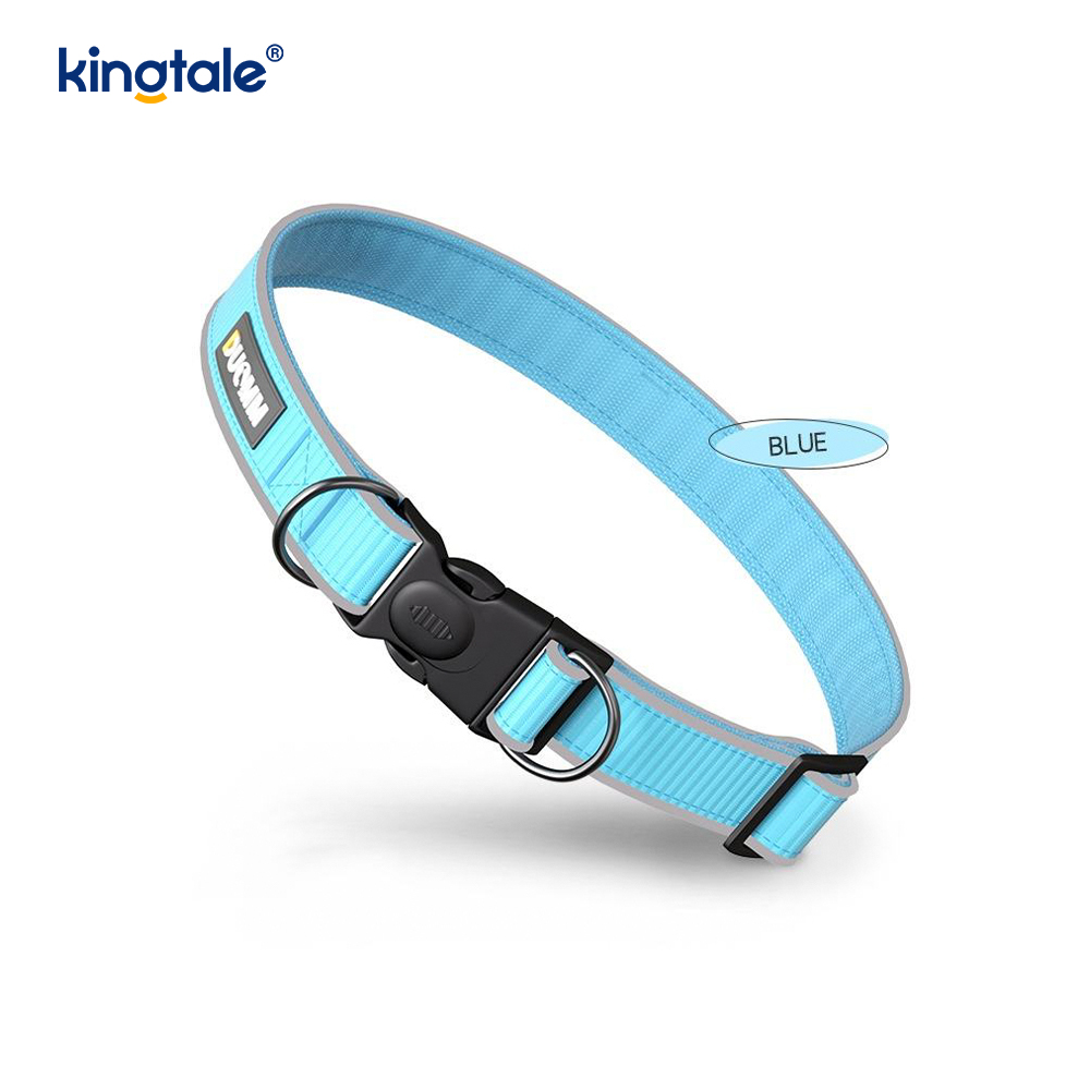 Adjustable Polyester Pet Dog Cat Puppy Safe Flashing Collars