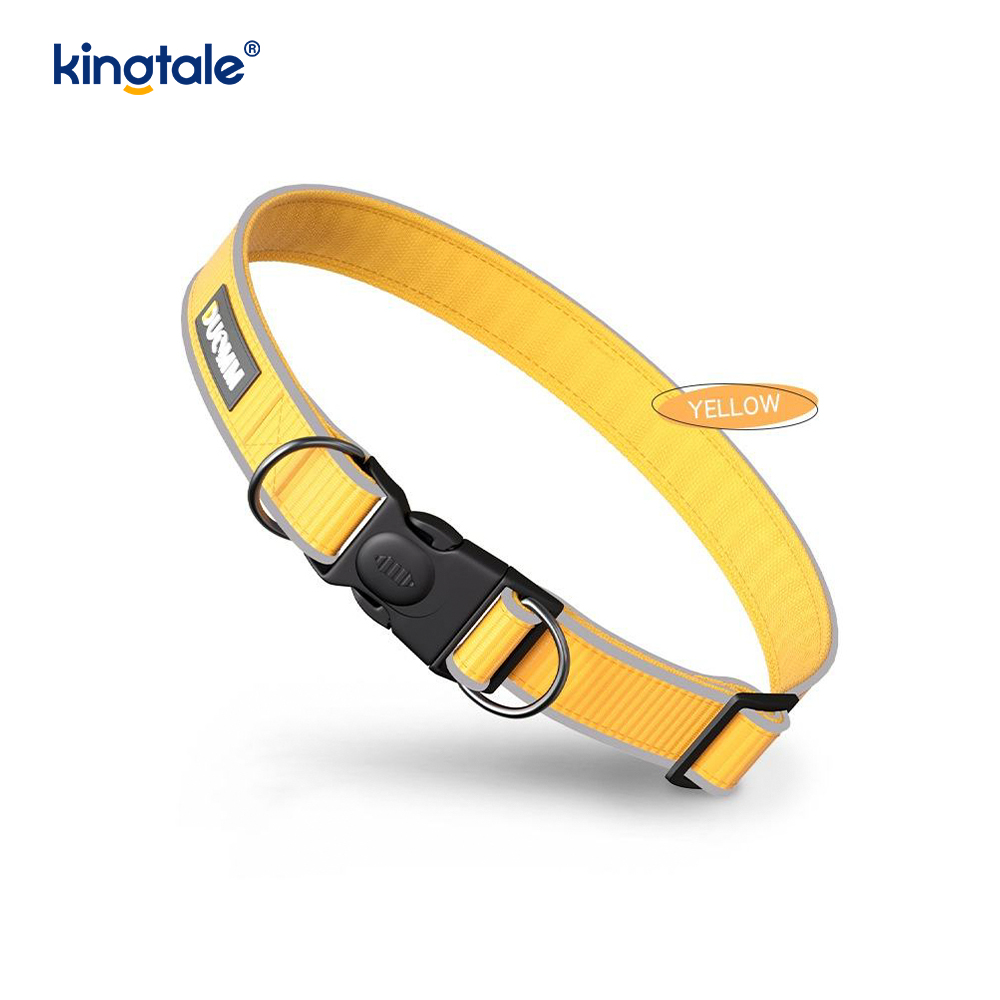 Adjustable Polyester Pet Dog Cat Puppy Safe Flashing Collars