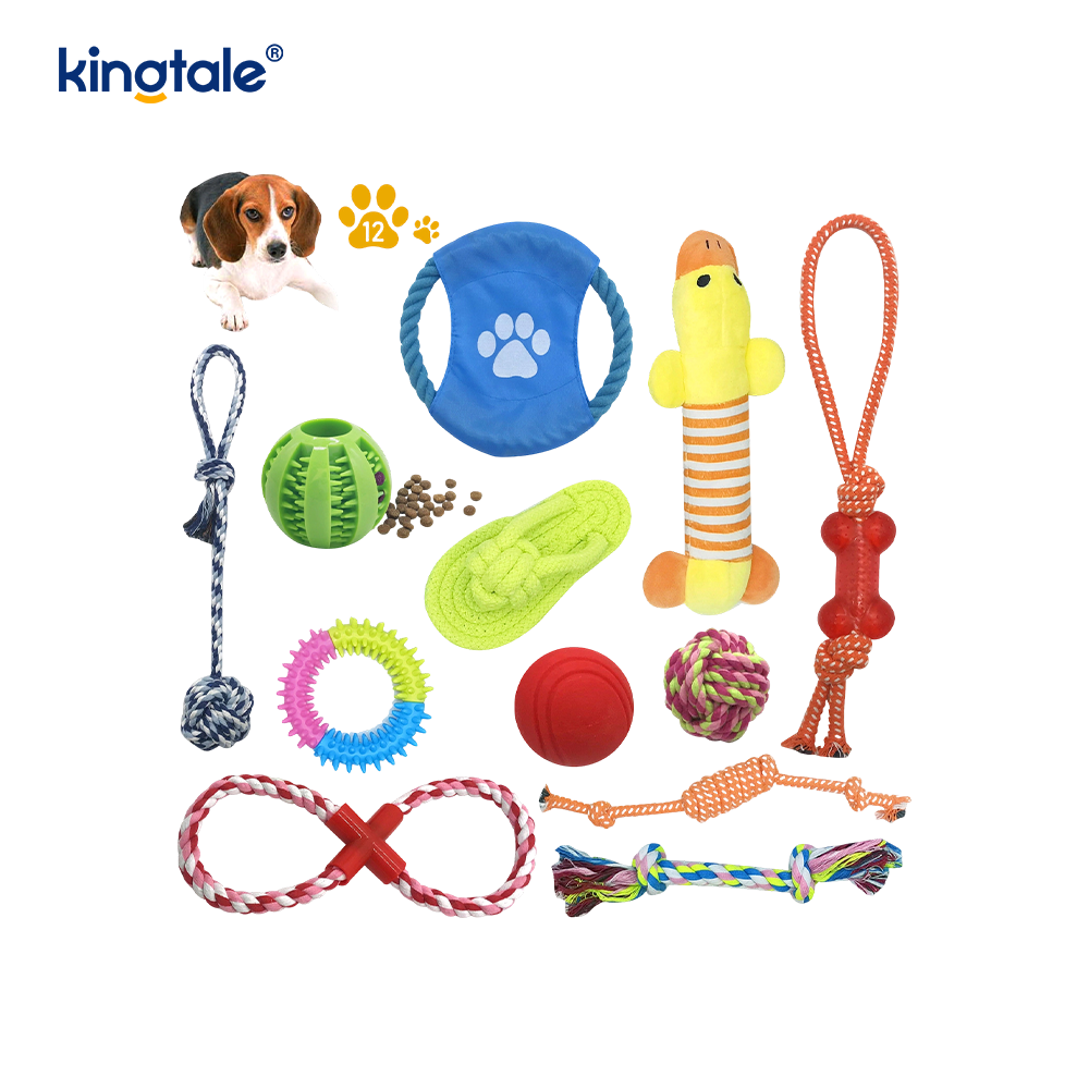 Durable Puppy Teething Sticks Cotton Rope Balls Pet Toy Set Durable Puppy Teething Sticks Cotton Rope Balls Pet Toy Set