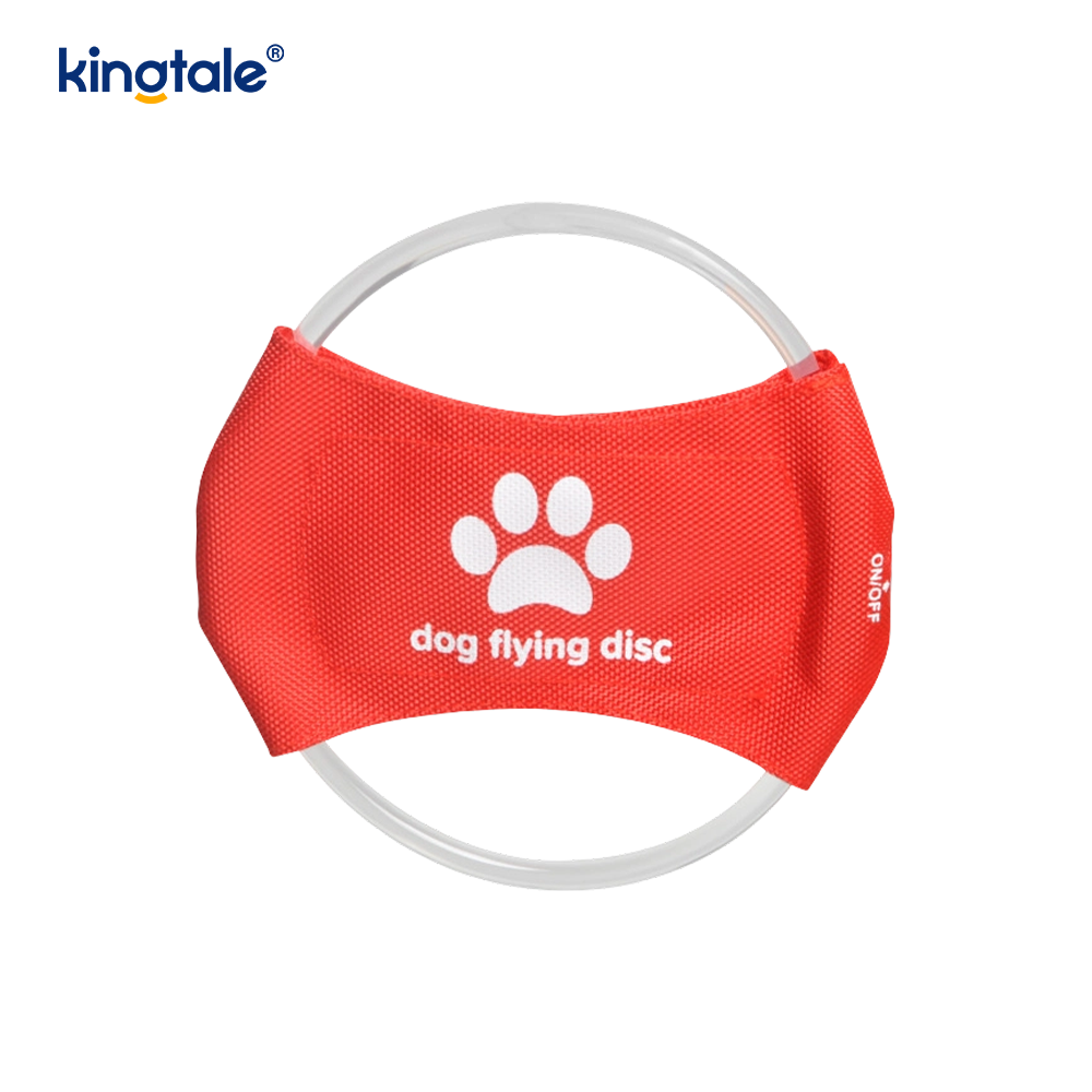 LED Rechargeable Light-Up Pet Frisbee Dog Training Toy LED Rechargeable Light-Up Pet Frisbee Dog Training Toy