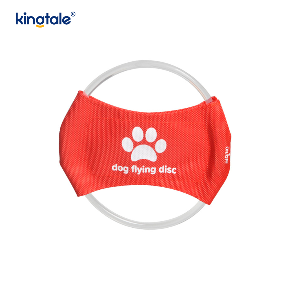 LED Rechargeable Light-Up Pet Frisbee Dog Training Toy LED Rechargeable Light-Up Pet Frisbee Dog Training Toy