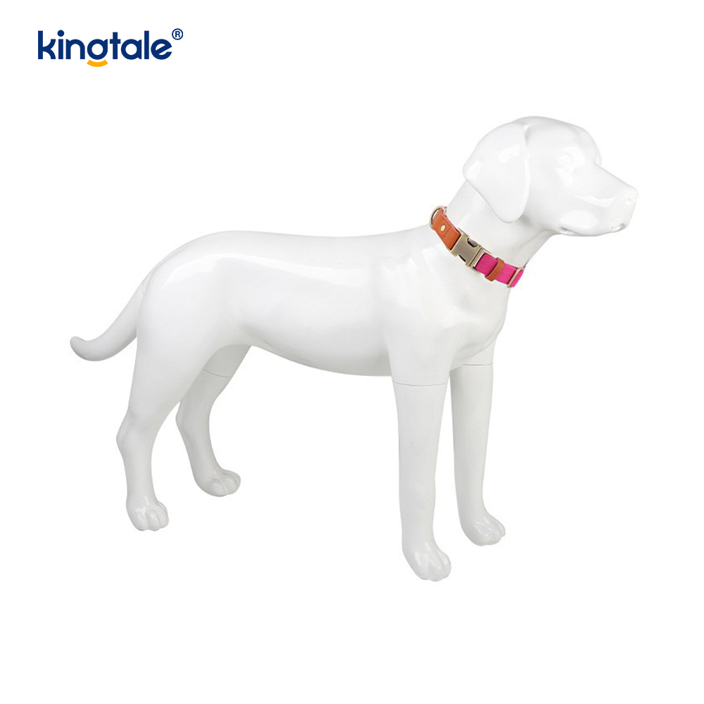Non-Constricting Breathable Durable Natural Hemp Dog Collar 