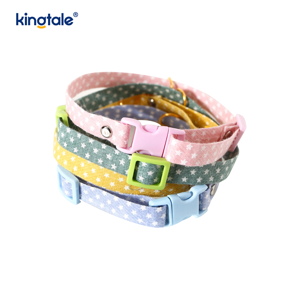 Candy-Colored Pet Collars with Avocado Pendants—Safety Necklaces