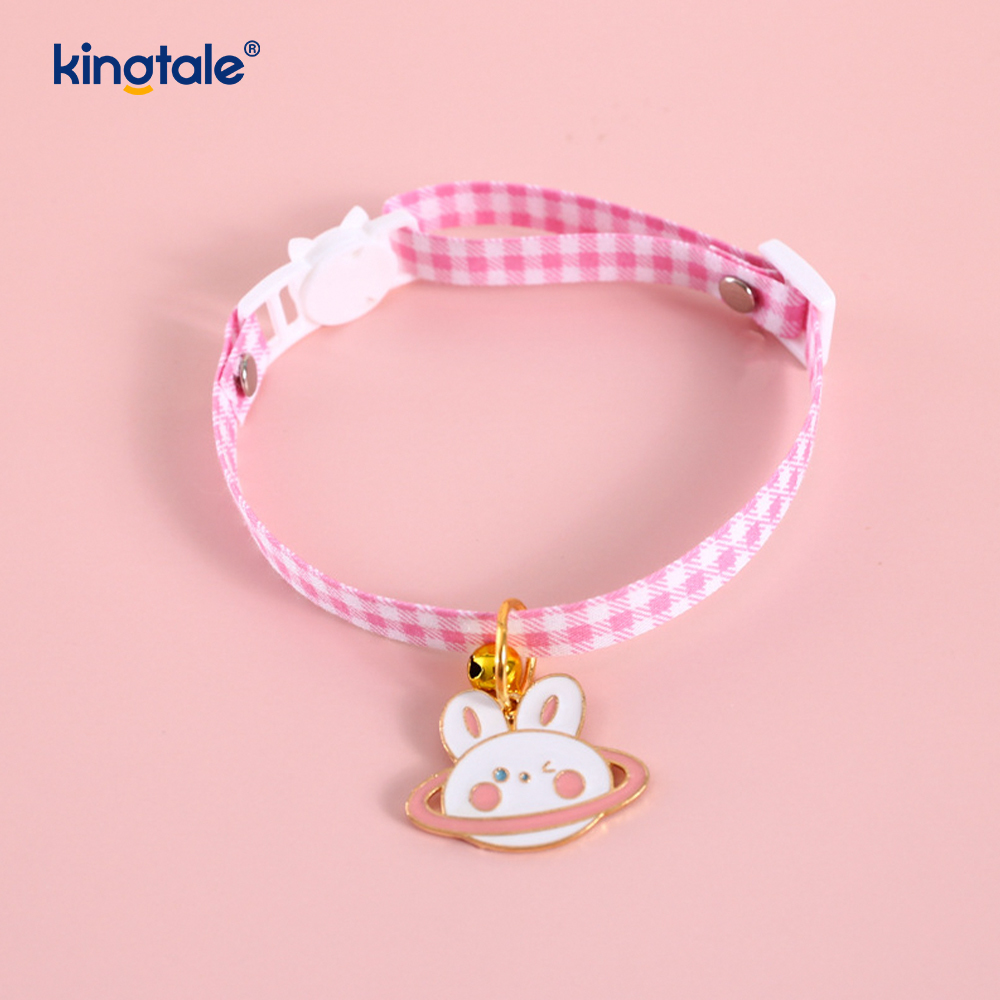 Candy-Colored Pet Collars with Avocado Pendants—Safety Necklaces