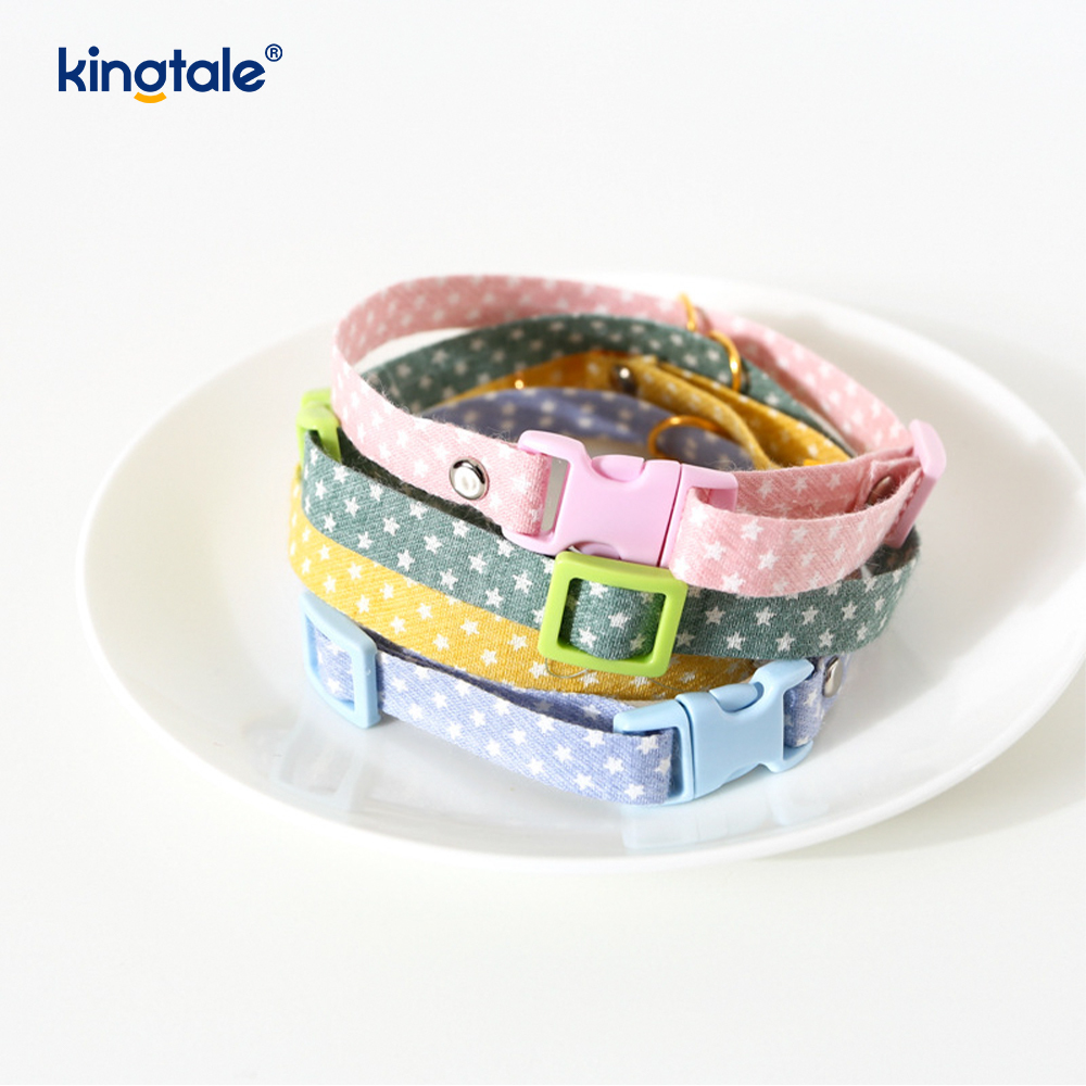 Candy-Colored Pet Collars with Avocado Pendants—Safety Necklaces
