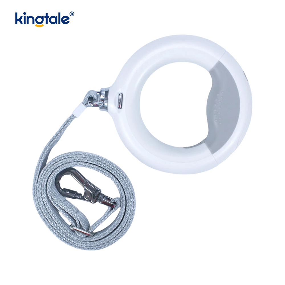 Retractable Leash with LED Dog Walking Leash Nylon Traction Rope 