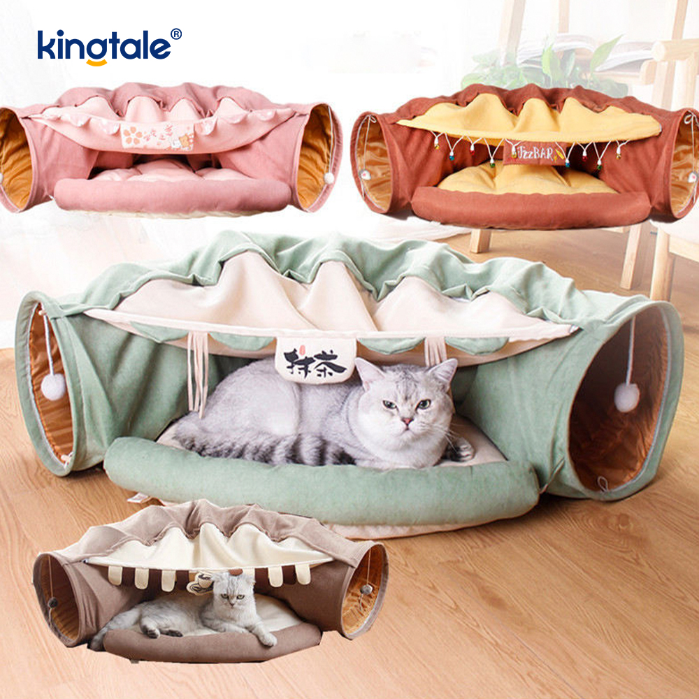 Collapsible Cat Play Tunnel Interactive Toy Maze Cat House Tunnels Indoor Collapsible Cat Play Tunnel Interactive Toy Maze Cat House Tunnels Indoor
