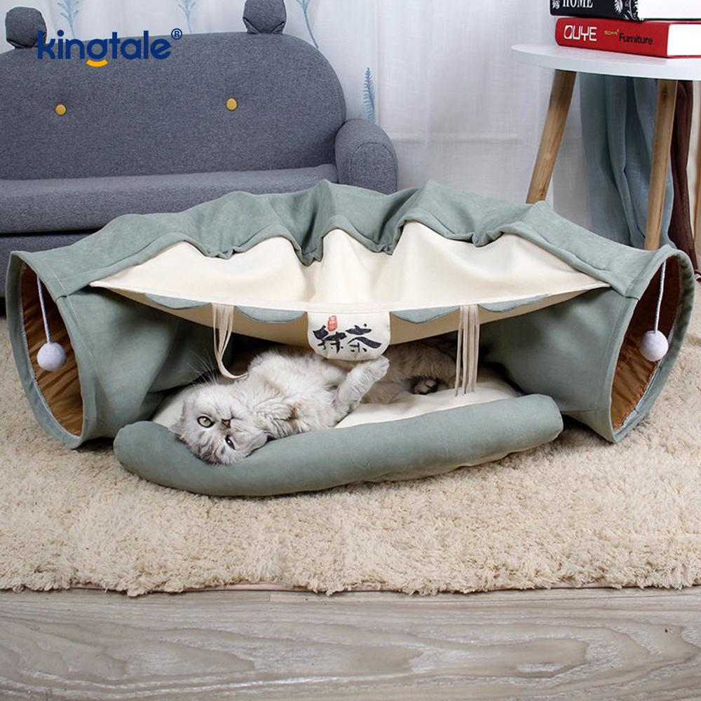 Collapsible Cat Play Tunnel Interactive Toy Maze Cat House Tunnels Indoor Collapsible Cat Play Tunnel Interactive Toy Maze Cat House Tunnels Indoor