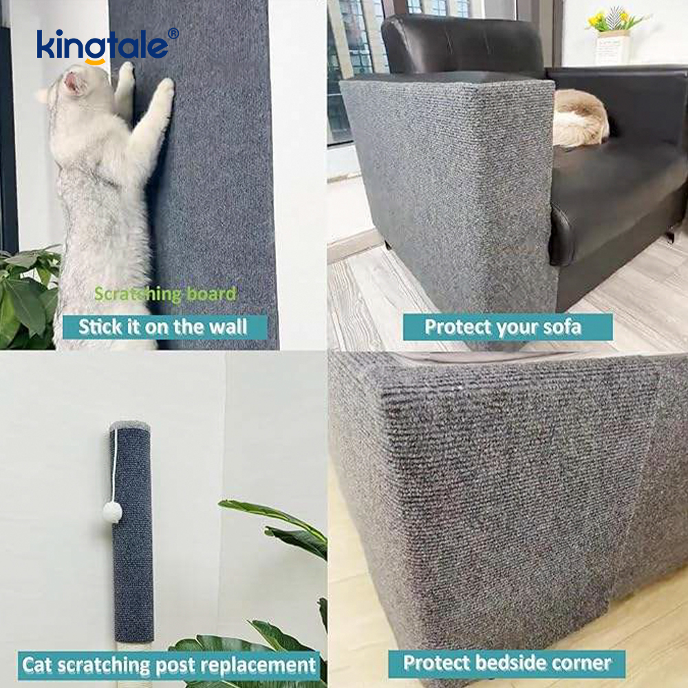 Cat Scratching Self-Adhesive Carpet for Replacement Pads Furniture Protection