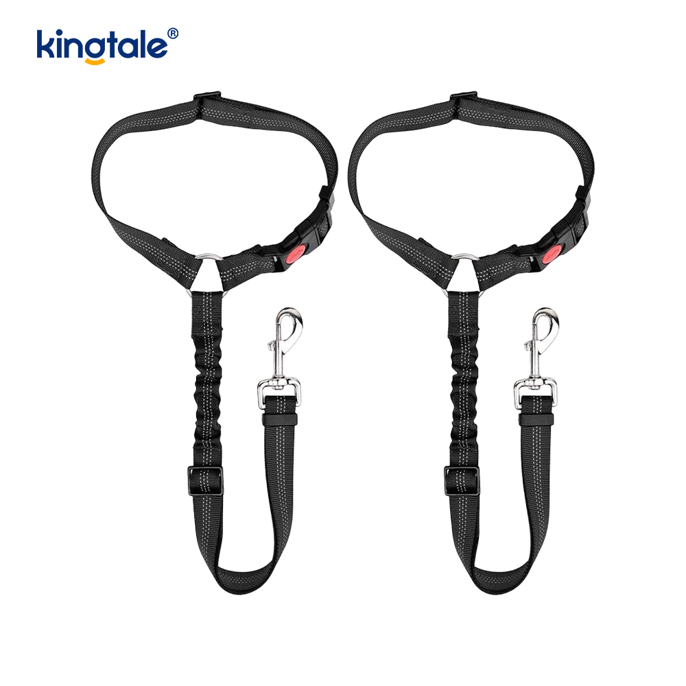 Durable Polyester Reflective Pet Car Seat Belt Leash Anti-Rush 