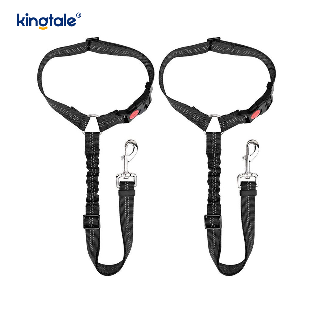 Durable Polyester Reflective Pet Car Seat Belt Leash Anti-Rush 