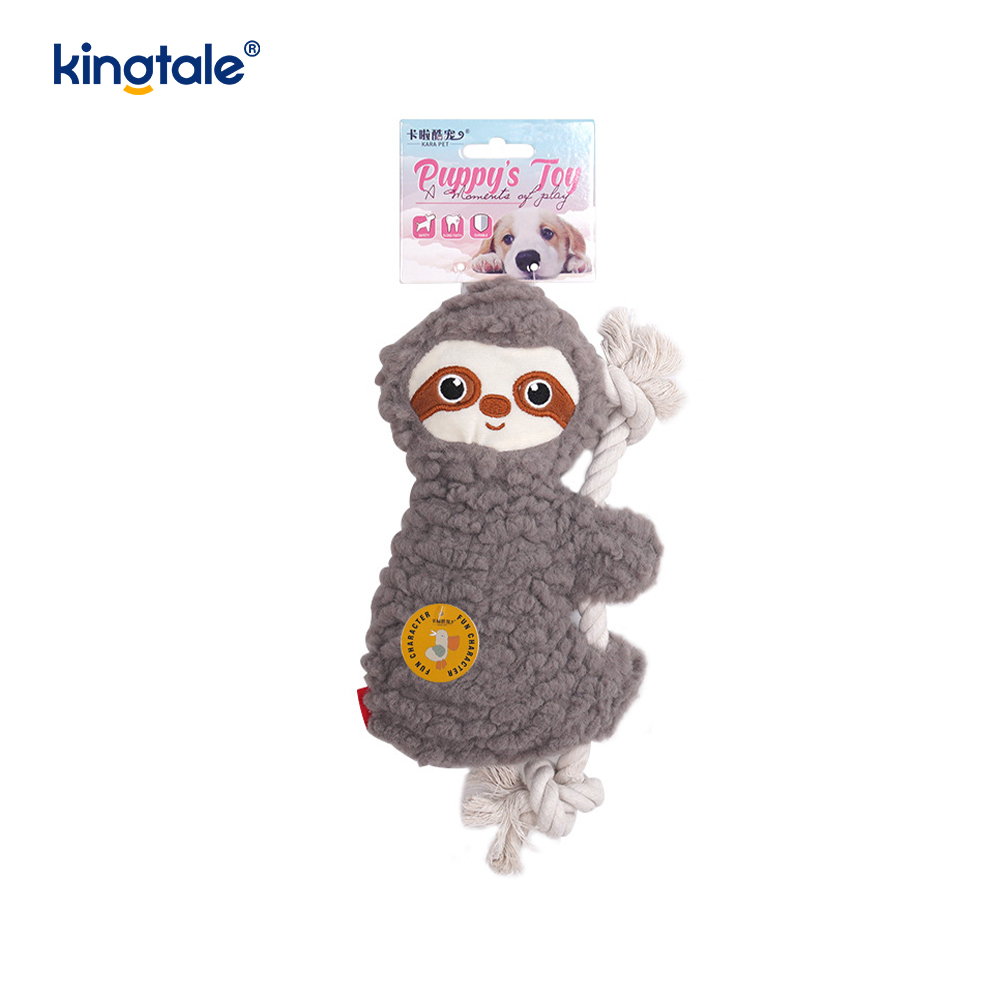 Octopus, Sloth, Rabbit, Bear, Frog, And Chick-Shaped Plush Pet Toys