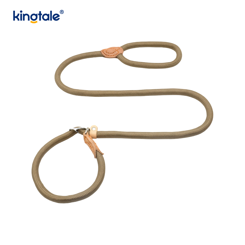 Anti-Pull Extra-Long & Thick P-Leash for Dogs Training Slip Lead 