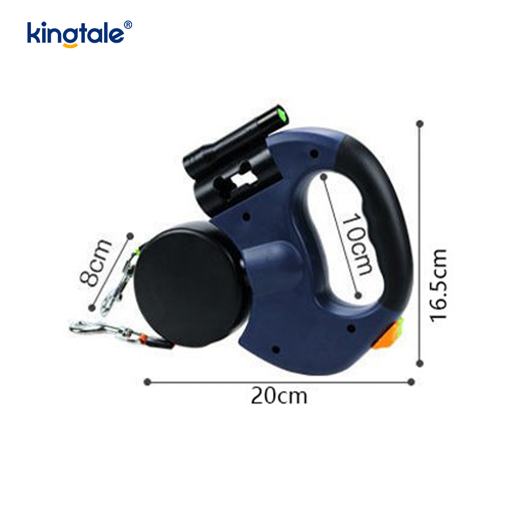 360 Degree Retractable Double Dog Leash with LED Light 360 Degree Retractable Double Dog Leash with LED Light
