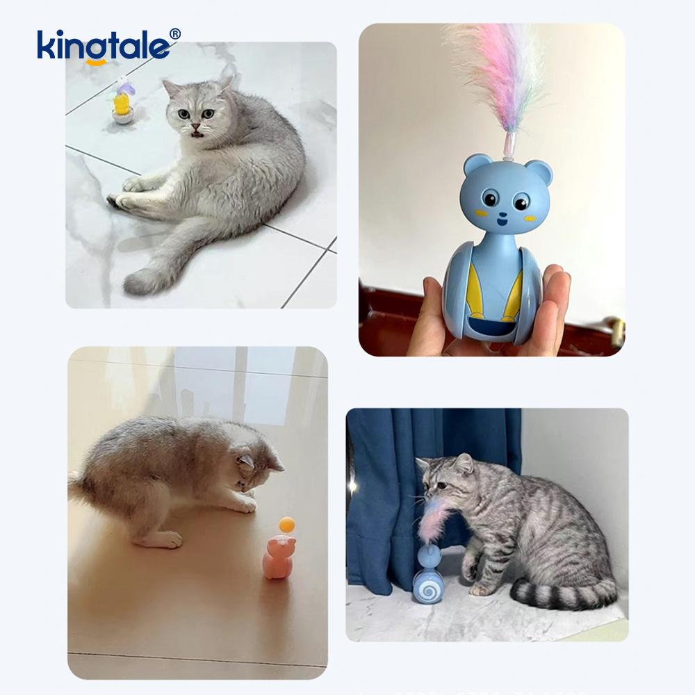 Toys Kitten Playthings Electronic Cat Toys Interactive Flopping Tease 