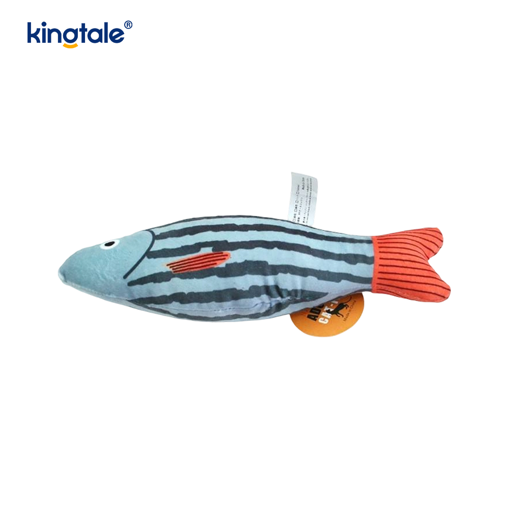 Squeaky Durable Catnip Cat Toys with Various Realistic Fish Squeaky Durable Catnip Cat Toys with Various Realistic Fish