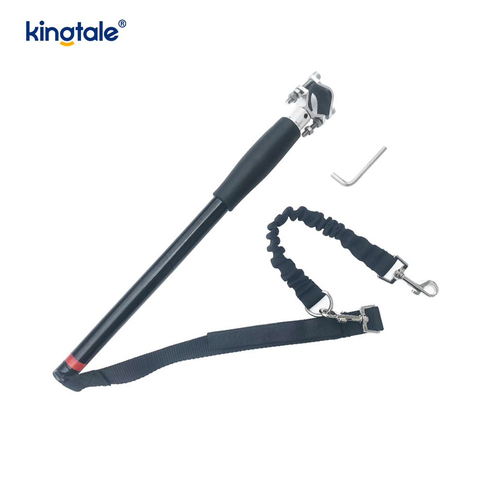 Bicycle Dog Leash Attachment Hands-Free Cycling Dog Traction Rope 