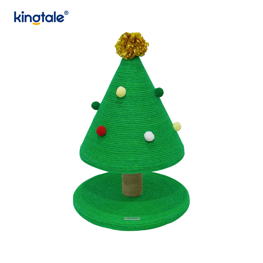 Christmas Series Custom Wear-Resistant Cat Scratch Pillar Siege Tower Apartment