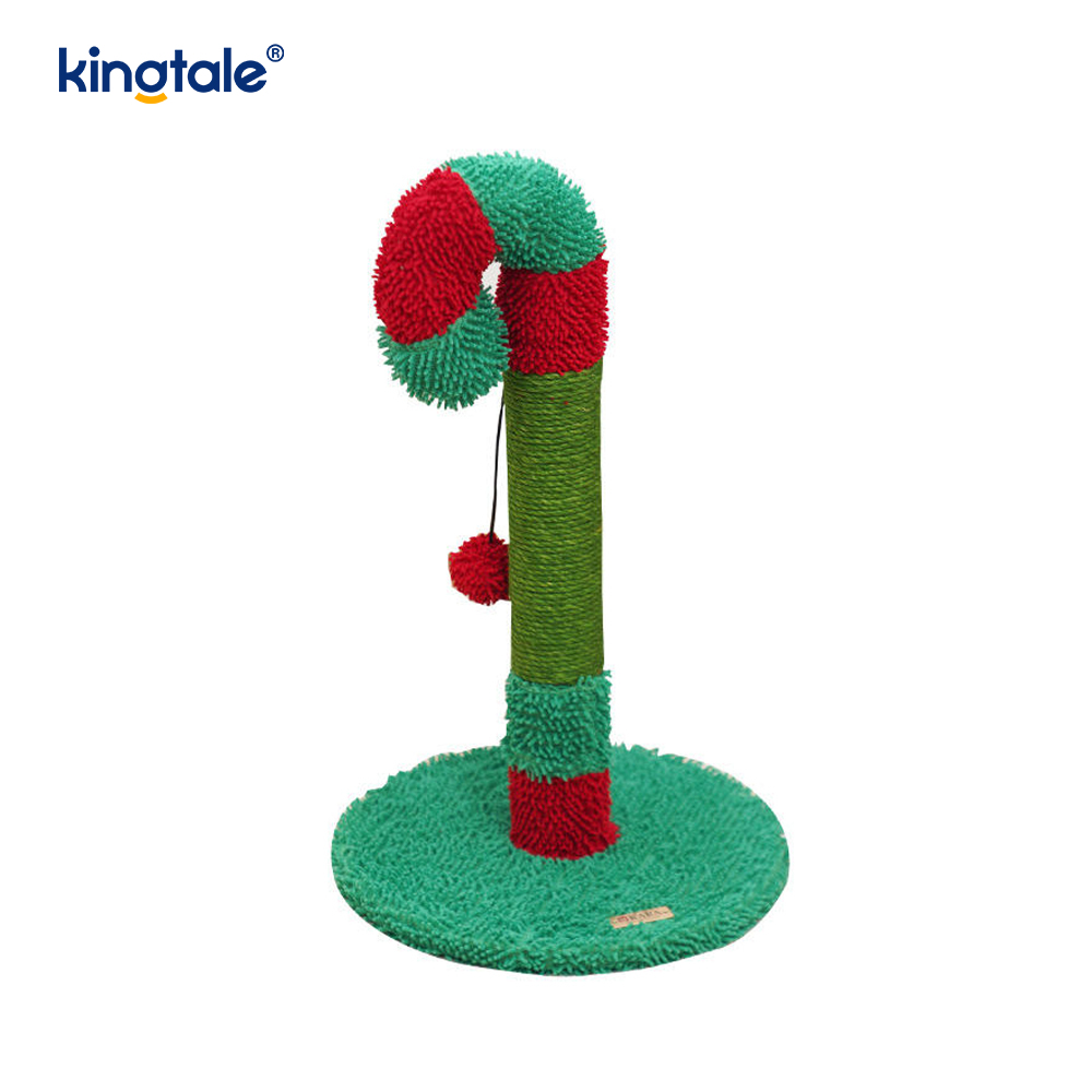 Christmas Series Custom Wear-Resistant Cat Scratch Pillar Siege Tower Apartment