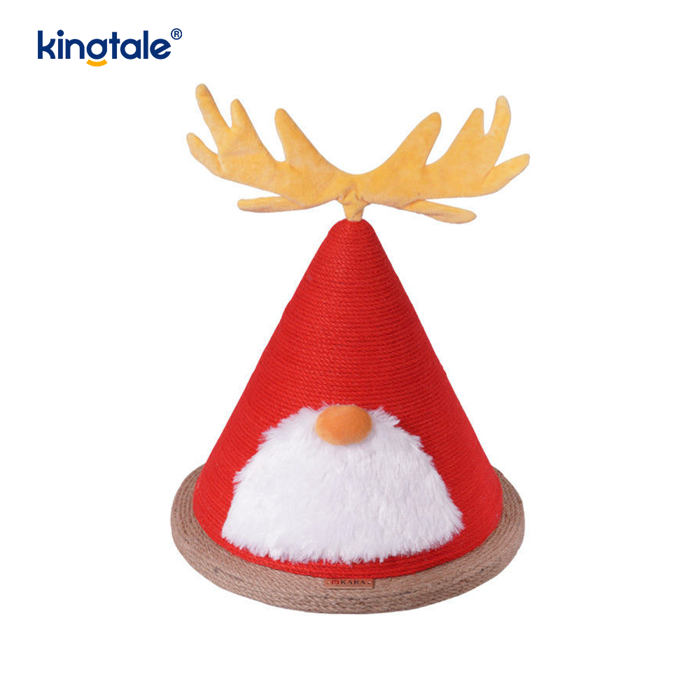 Christmas Series Custom Wear-Resistant Cat Scratch Pillar Siege Tower Apartment